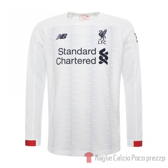 Maglia Liverpool Away Manica Lunga 2019/2020 - Clicca l'immagine per chiudere